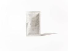 Load image into Gallery viewer, White sachet with text on a white background