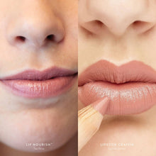 Load image into Gallery viewer, Luk Beautifood Christmas Nude Lip Duo – Tea Rose & Lychee Sorbet