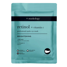 Load image into Gallery viewer, +maskology RETINOL + VITAMIN-C Professional Under Eye Mask