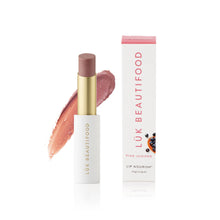 Load image into Gallery viewer, Lük Beautifood lip balm with packaging on a white background