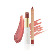 Load image into Gallery viewer, Luk Beautifood Christmas 2025 Nude Lip Duo – Nude Pink & Caramel Kiss
