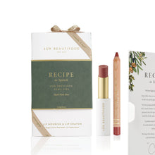 Load image into Gallery viewer, Luk Beautifood Christmas 2025 Nude Lip Duo – Nude Pink & Caramel Kiss