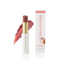 Load image into Gallery viewer, Lük Beautifood lip balm with packaging on a white background