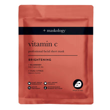 Load image into Gallery viewer, +maskology VITAMIN-C Professional Sheet Mask
