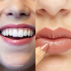 Luk Beautifood Christmas 2025 Nude Lip Duo – Nude Pink & Caramel Kiss