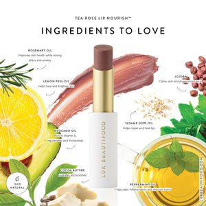 Luk Beautifood Lip Nourish Lipstick – Tea Rose
