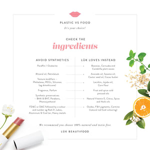 Luk Beautifood Lip Nourish Lipstick – Tea Rose