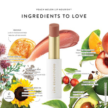 Load image into Gallery viewer, Luk Beautifood Lip Nourish Lipstick – Peach Melon

