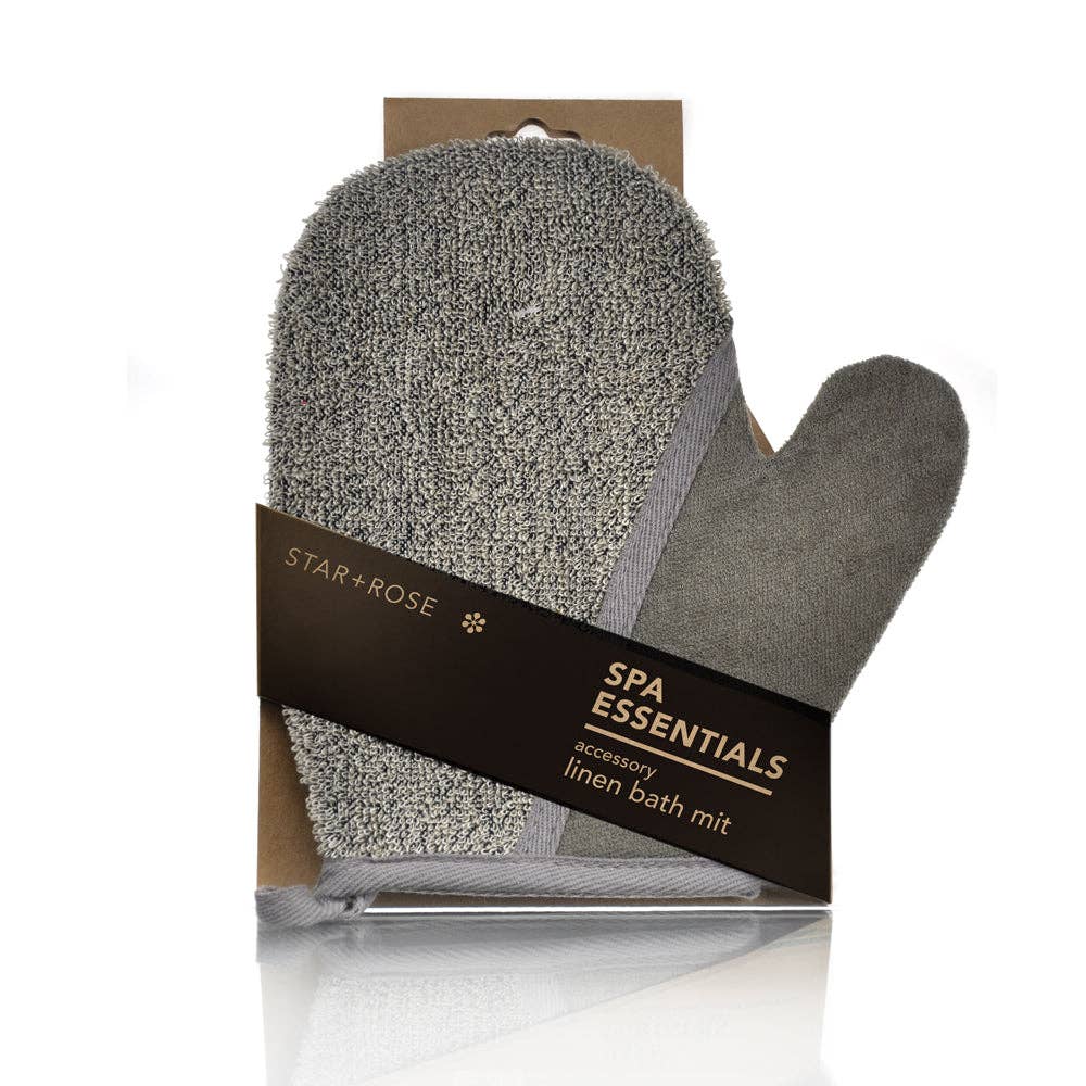 Linen Bathing Mitt