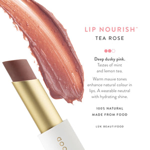 Luk Beautifood Lip Nourish Lipstick – Tea Rose