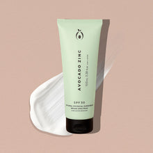 Load image into Gallery viewer, Avocado Zinc SPF 50 - Natural Physical Sunscreen

