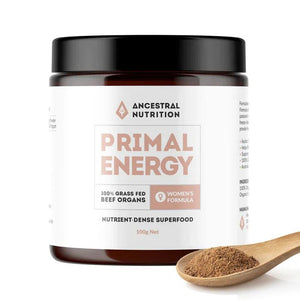 Primal Energy Women - Grass Fed Beef Organ Superfood - Facial Impressions