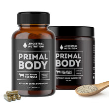 Load image into Gallery viewer, Primal Body – Grass-Fed Bovine Testicle Powder
