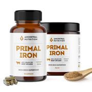 Load image into Gallery viewer, Primal Iron – Grass Fed Beef Spleen (Capsules &amp; Powder)
