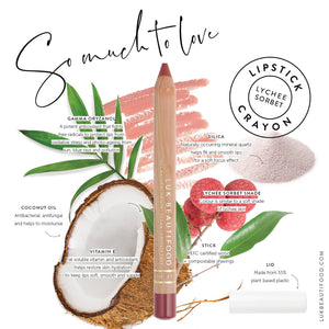 Luk Beautifood Christmas Nude Lip Duo – Tea Rose & Ruby Grapefruit