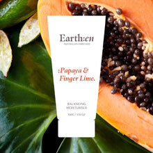 Load image into Gallery viewer, Earth:en Balancing moisturiser, Papaya &amp; Finger Lime | 100g - Facial Impressions
