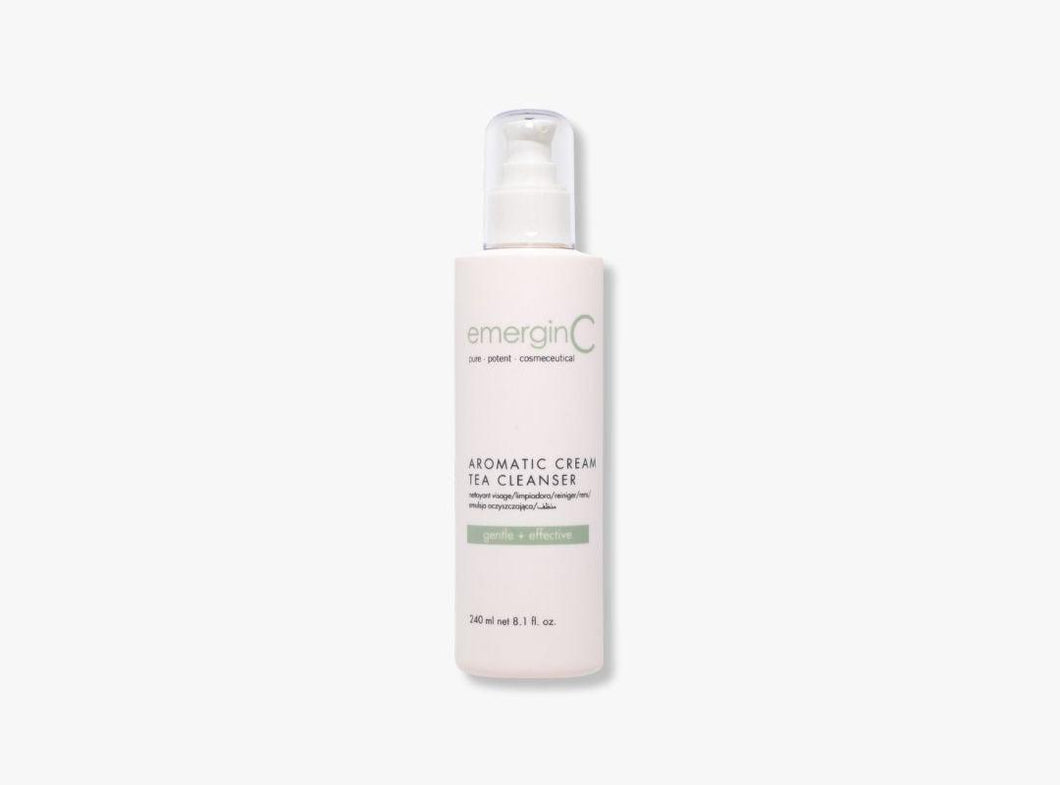 EmerginC Aromatic Cream Tea Cleanser 240 ML RRP $71 - Facial Impressions