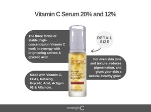 EmerginC Vitamin C Serum 12% 30 ML RRP $125 - Facial Impressions