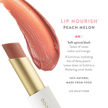 Load image into Gallery viewer, Luk Beautifood Lip Nourish Lipstick – Peach Melon
