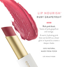 Load image into Gallery viewer, Lip Nourish™ Lipstick - Ruby Grapefruit
