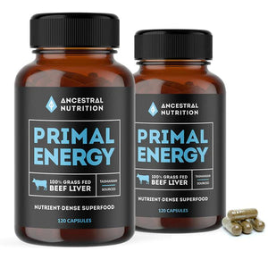 Primal Energy - Grass Fed Beef Liver - Facial Impressions