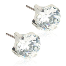 Load image into Gallery viewer, Silver Tiffany CZ Crystal 7mm - Facial Impressions
