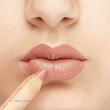 Load image into Gallery viewer, Natural Lipstick Crayon in Lychee Sorbet - Facial Impressions
