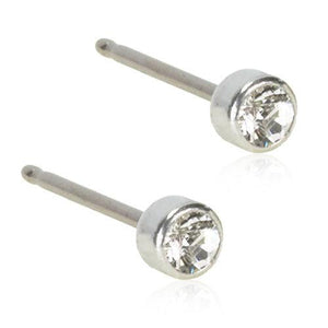 Silver Crystal Bezel - 3mm, 4mm, 5mm, 6mm - Facial Impressions