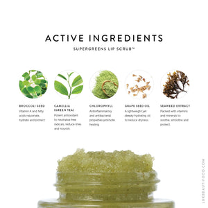 Supergreens Lip Scrub - Facial Impressions